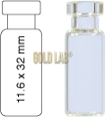 VIAL S/R N11-1 INCOLOR C/ANEL ABERT.LARG.1,5ML C/100PC