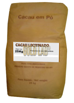 CACAU LECITINADO EM PO 25 KG MATERIA PRIMA CACAU EM PO LECITINADO - IN VITRO