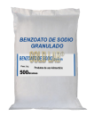 BENZOATO DE SODIO GRANULADO 500 GRAMAS CONSERVANTE BACTERICIDA E FUNGICIDA - IN VITRO