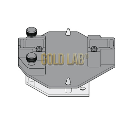 ADAPTADOR CUBETA RETANGULAR 10CM/100MM DR6000