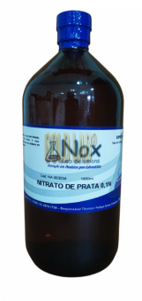 NITRATO DE PRATA 13,05G/L PARA ANÁLISE DE SAL QUÍMICO C/ 1000ML