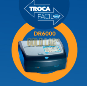 ESPECTROFOTOMETRO DR6000 UV/VIS BIVOLT CAL RBC TROCA FACIL