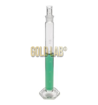 PROVETA VIDRO GRADUADA 10ML DIV 0,2ML ROLHA VIDRO