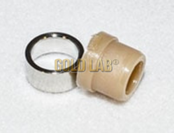 1/8INCH FERRULE PEEK W/SST LOCKING RING