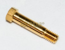 NUT VALCO 1INCH LONG GOLD PLATED